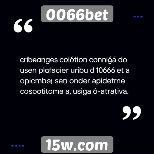 Feedback dos usuários sobre experiência no 0066bet